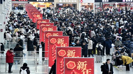 الصين تشهد أكبر حركة تنقل بشري في العالم