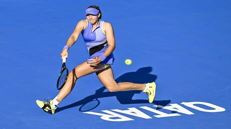 الروسية ميرا أندرييفا تودع بطولة الدوحة للتنس (فيديو)