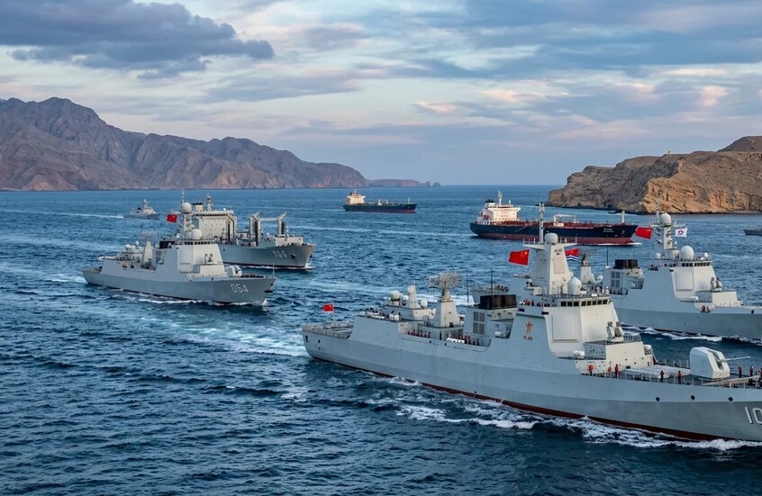 تقرير عبري: الصين تعتزم تحريك قوات بحرية نحو مضيق هرمز