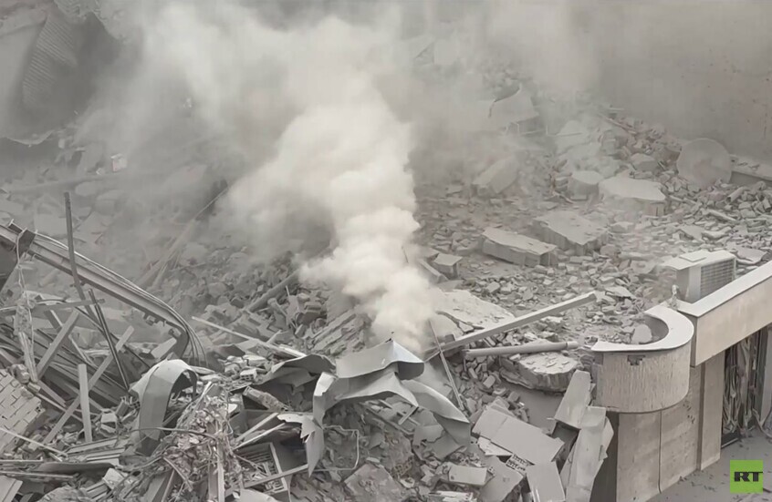 تضرر مكتب RT في طهران جراء ضربة استهدفت مبنى مجاورا