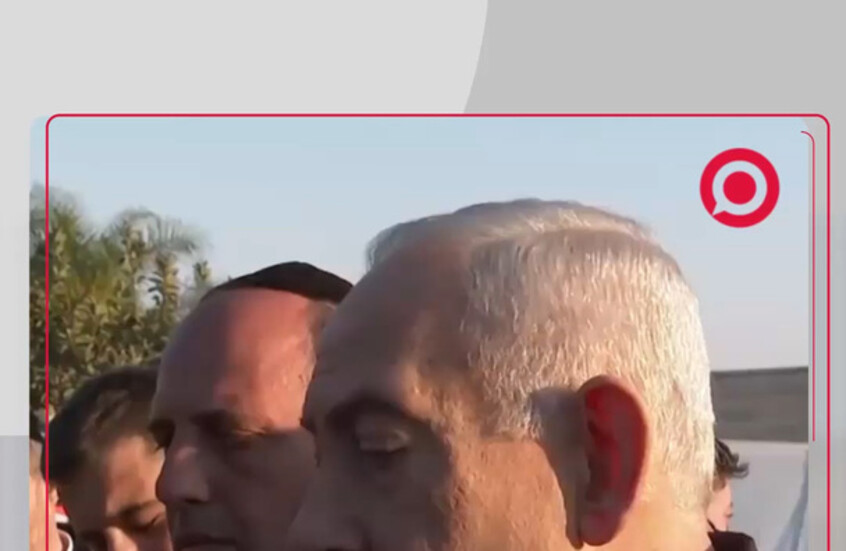 نتنياهو يظهر لأول مرة من موقع الهجوم الإيراني بعد ساعات من إعلان الحرس الثوري استهداف مكتبه