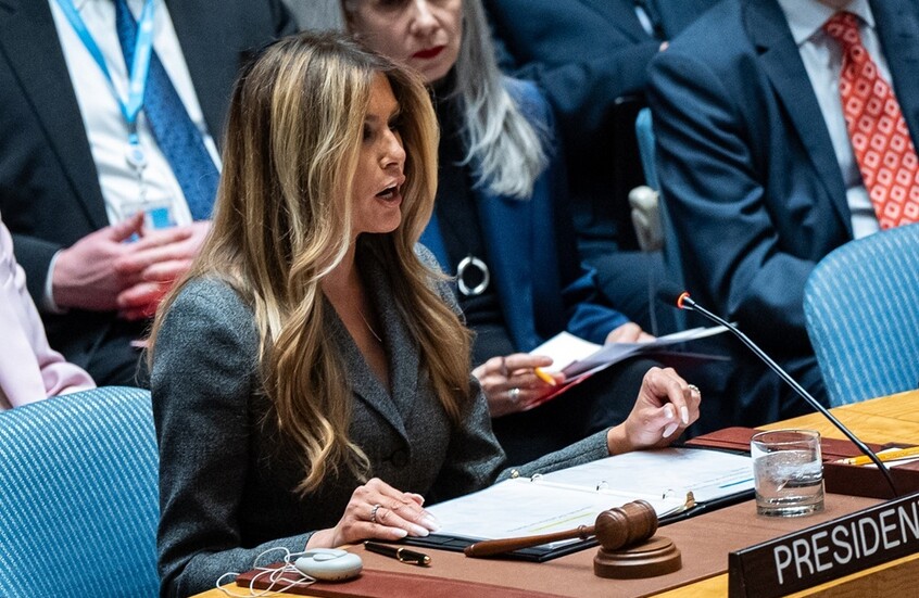 ميلا‌نيا ترامب تترأس اجتماع مجلس الأمن الدولي حول حماية الأطفال في مناطق النزاعات