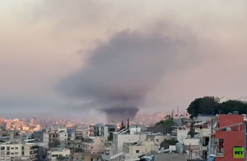 مشاهد حصرية لقناة RT من بيروت بعد الضربات الإسرائيلية