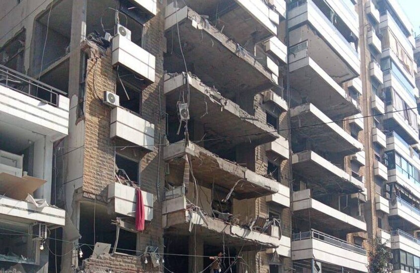 غارات إسرائيلية عنيفة على الضاحية الجنوبية لبيروت دون إنذار (صور)