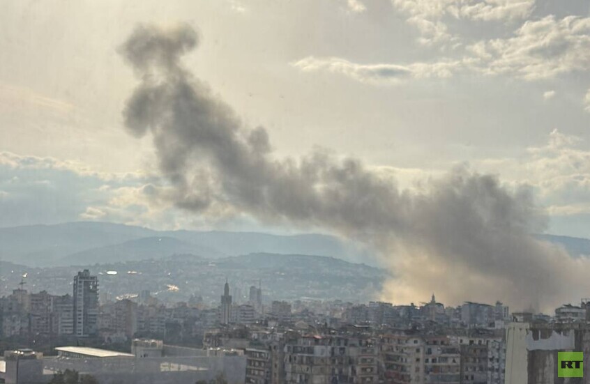 الجيش الإسرائيلي ينفذ غارات على الضاحية الجنوبية لبيروت (صورة + فيديو)