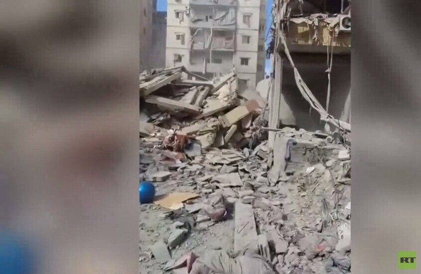 بيروت.. الدمار الهائل في منطقة الليلكي جراء الغارات الإسرائيلية