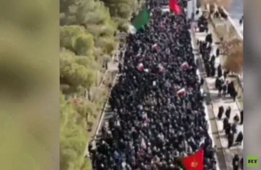 إيران.. تشييع قتلى الضربات الإسرائيلية الأمريكية في مدينة كرمان