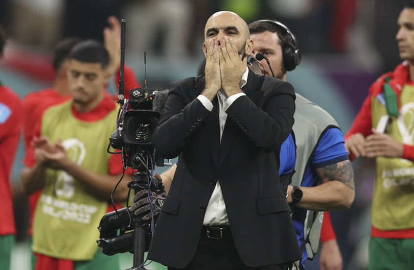 الركراكي يودع المنتخب المغربي بفيديو مؤثر ورسالة مقتضبة