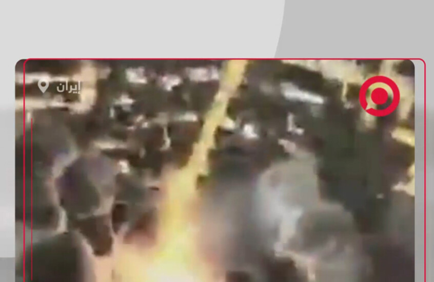 الجيش الإسرائيلي ينشر لقطات لتدمير مخبأ خامنئي