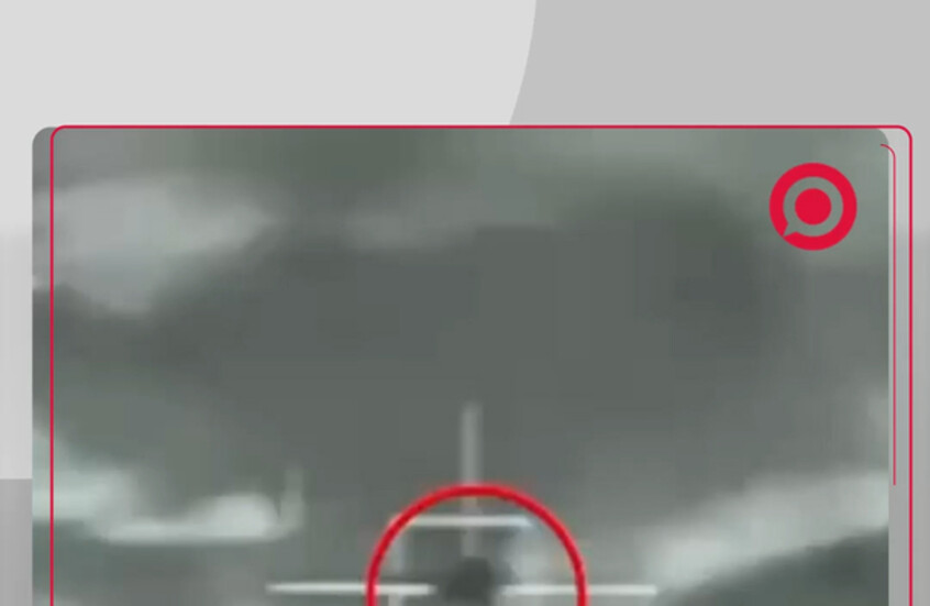 أفيخاي أدرعي ينشر مشاهد اعتراض طائرة إسرائيلية لمسيّرة إيرانية قبل اختراق الأجواء