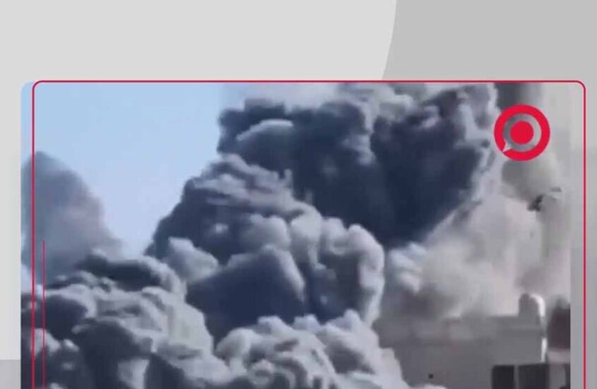 غارة إسرائيلية عنيفة تستهدف مبنى في محيط بلدة معركة بقضاء صور جنوب لبنان