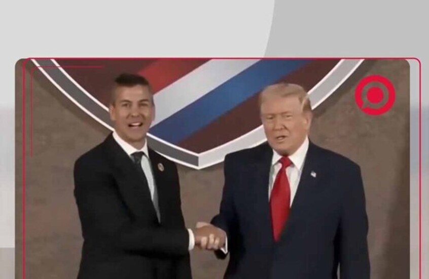 ترامب يعود لأسلوبه الكلاسيكي في مصافحة رئيس باراغواي.. من ربح جولة السيطرة هذه المرة؟