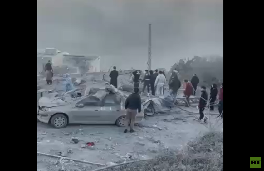 لبنان.. 18 قتيلا في غارة إسرائيلية على مبنى ببلدة صير جنوب لبنان