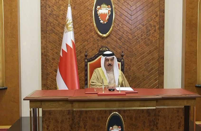 ‏ملك البحرين يوجه رسالة لجيش المملكة بعد استهدافات إيرانية