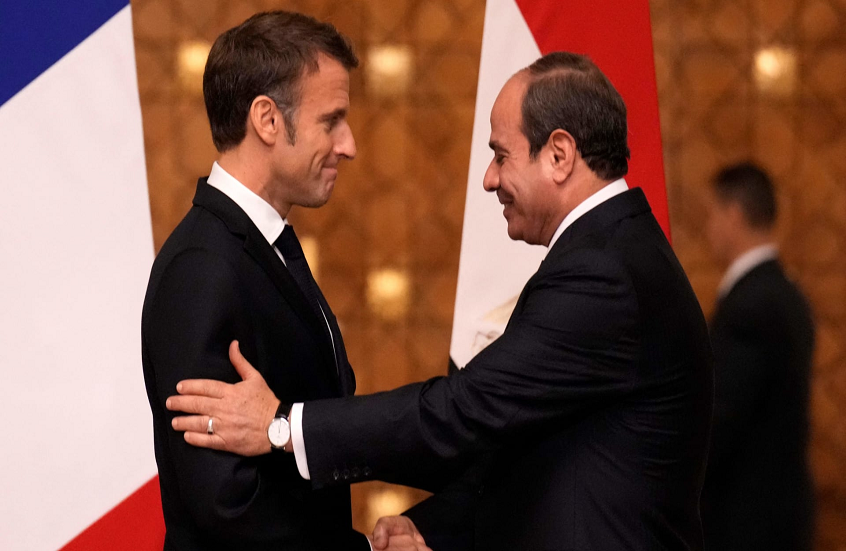 ماكرون يكشف عن اتفاق هام مع السيسي وسط استمرار التصعيد في الشرق الأوسط