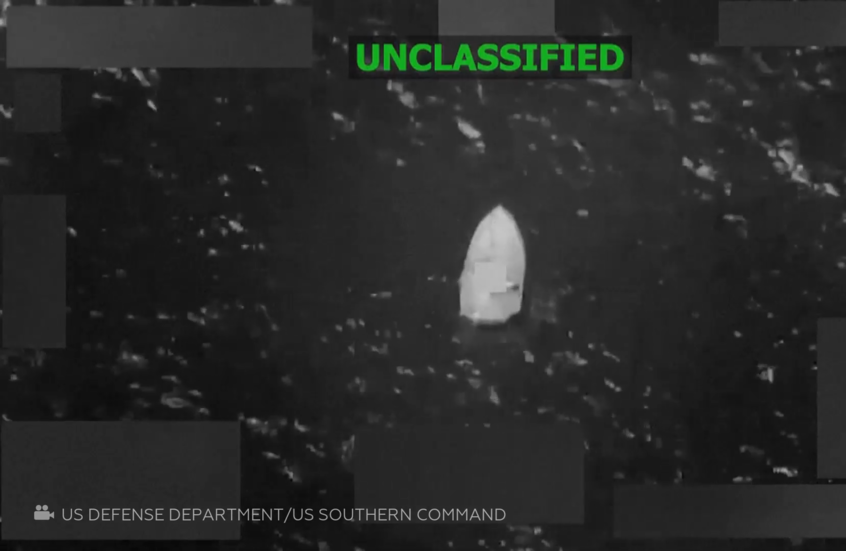 ضربة أمريكية تستهدف زورقا في المحيط الهادئ