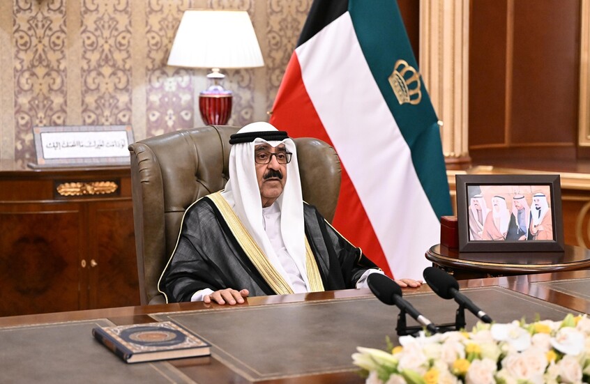 أمير الكويت: وطننا خط أحمر ولن نسمح لأي دولة بالمساس بأمننا