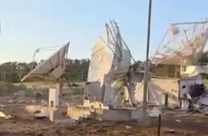 حزب الله يستهدف محطة الاتصالات الفضائية للجيش الإسرائيلي (فيديو)