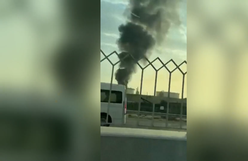حريق هائل في مصفاة بابكو البحرينية بعد تعرضها للهجوم