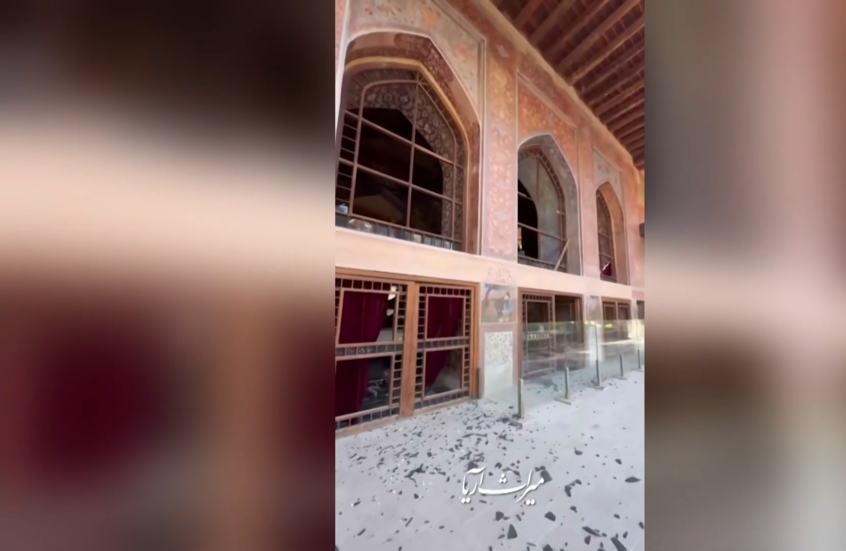 أضرار جسيمة تلحق بقصر إيراني تاريخي جراء القصف الأمريكي الإسرائيلي