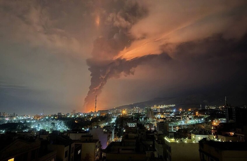 منظمة الصحة العالمية تحذر من مخاطر "المطر الأسود" في إيران