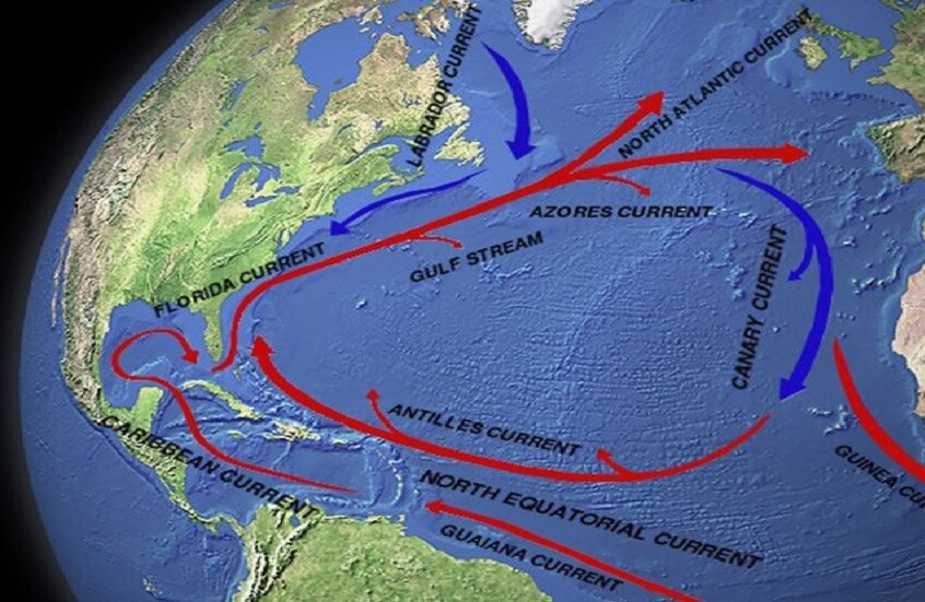 النماذج المناخية تكشف تحرك تيار الخليج شمالا وتحذيرات من كارثة محتملة في أوروبا