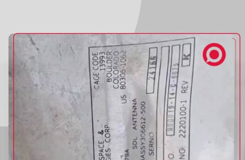 إيران تعرض بقايا صاروخ أمريكي استهدف مدرسة بنات في ميناب