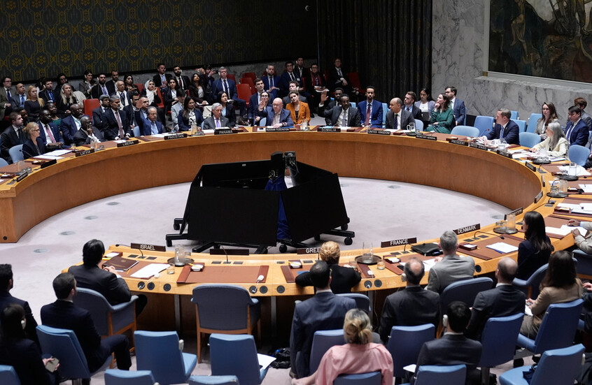 واشنطن تستخدم الفيتو ضد مشروع القرار الروسي حول وقف إطلاق النار في الشرق الأوسط