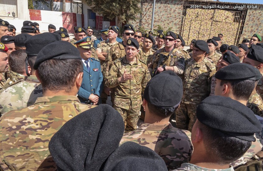 قائد الجيش اللبناني: عازمون على بسط سلطة الدولة