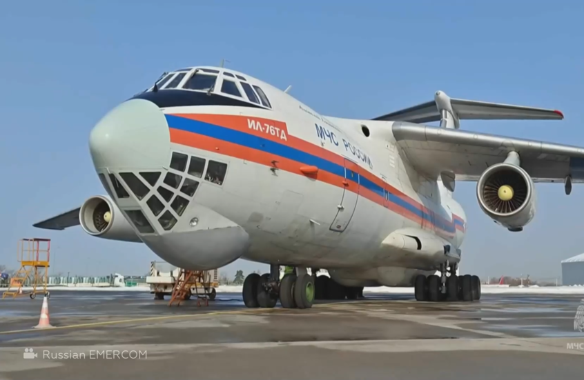 روسيا ترسل مساعدات إنسانية لإيران