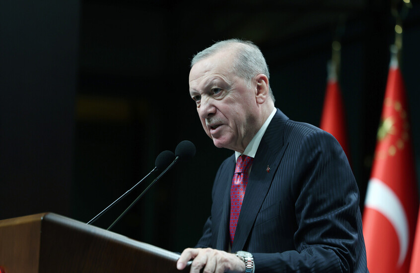 أردوغان يحذر من كارثة شاملة في الشرق الأوسط