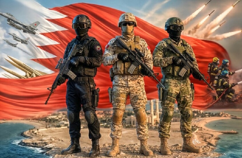 "المدافع الخائن".. القبض على 6 أشخاص بينهم لاعب منتخب البحرين (صور)