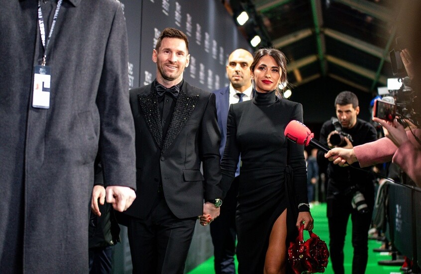 مزاعم خطيرة عن ليو وزوجته.. ميسي يحظر ممثلة أرجنتينية شهيرة (صور)