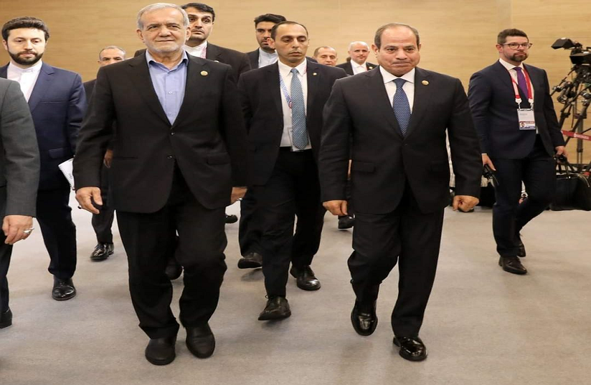 رسائل السيسي لرئيس إيران بشأن دول الخليج تثير تفاعلا