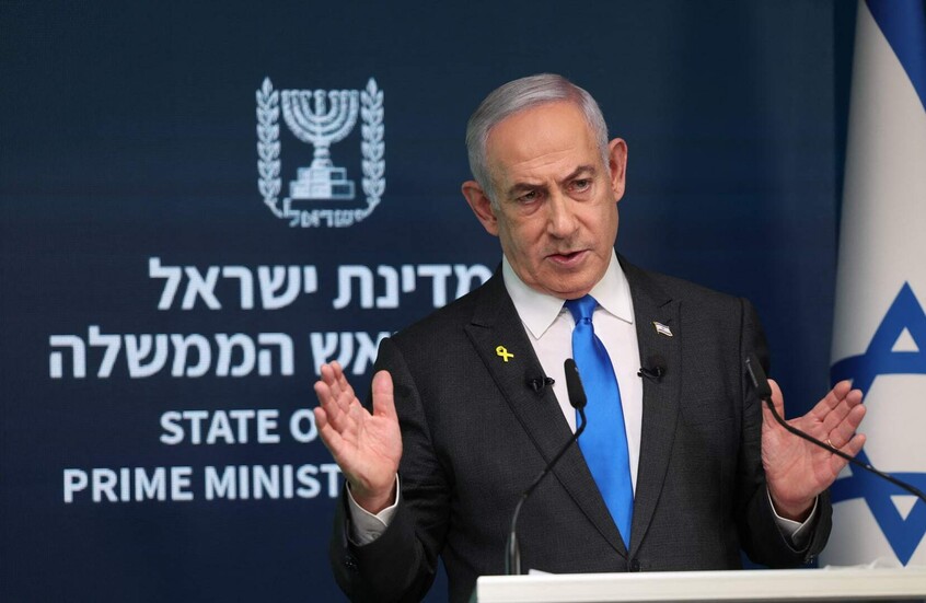 "الإصبع السادس" يثير الجدل.. حقيقة فيديو نتنياهو الذي حير العالم!