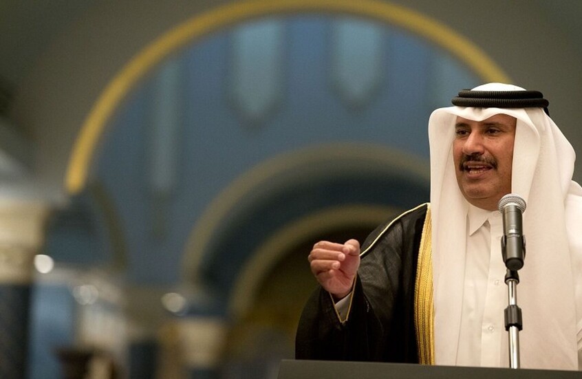 حمد بن جاسم يدعو لتحرك عسكري فوري ويهاجم دول عربية