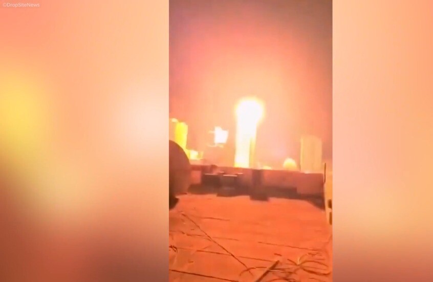 شاهد.. لحظة قصف الحرس الثوري مصرف "سيتي بنك" الأمريكي في دبي