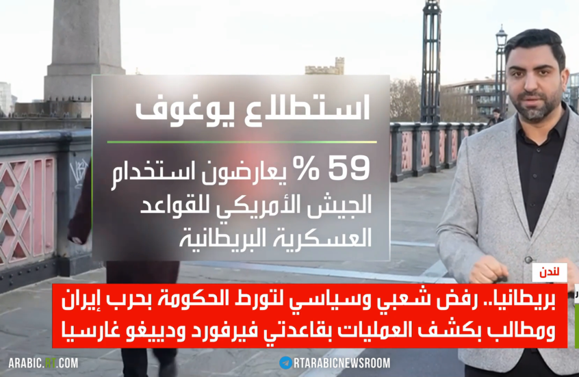 بريطانيا.. الشارع يرفض التورط بحرب إيران