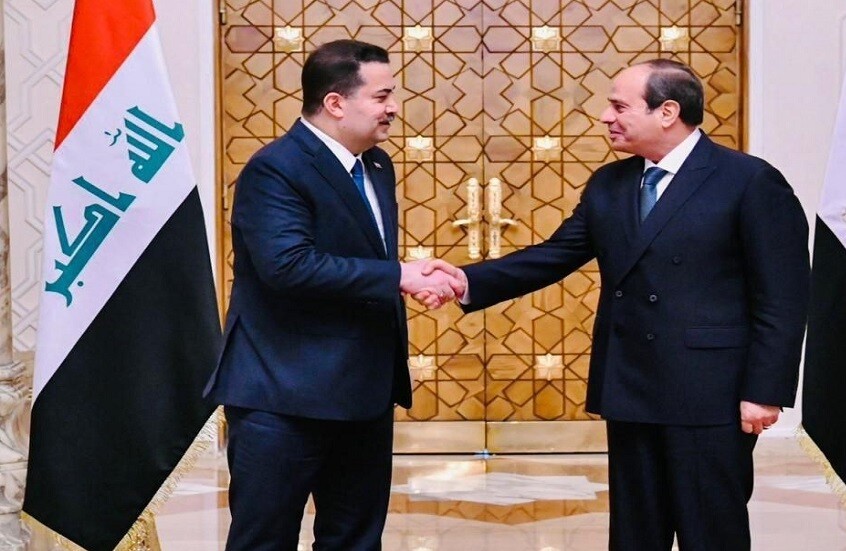 السيسي يؤكد رفض مصر القاطع لأي اعتداء على العراق وأي دولة عربية