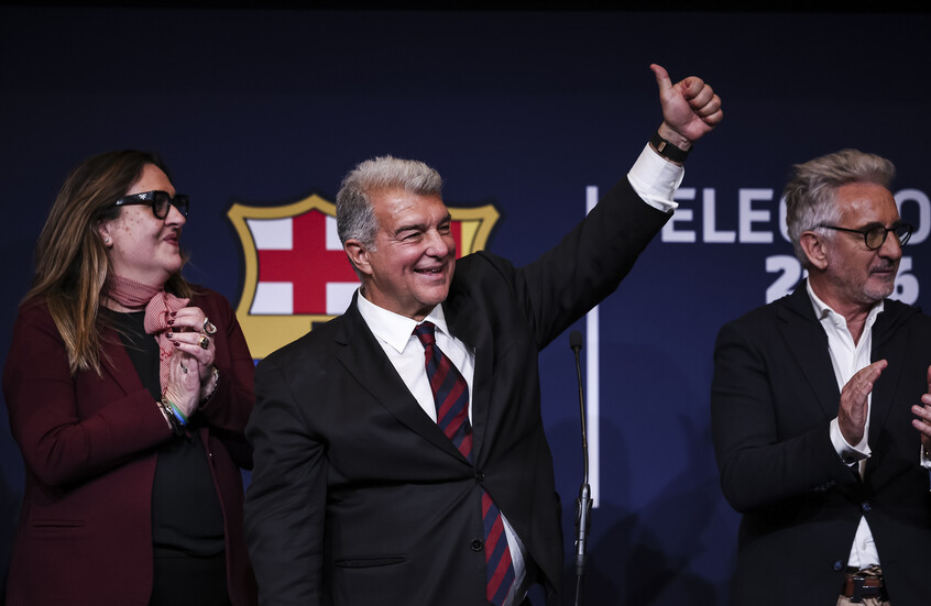 انتخابات برشلونة تحسمها الصناديق.. لابورتا رئيسا حتى 2031