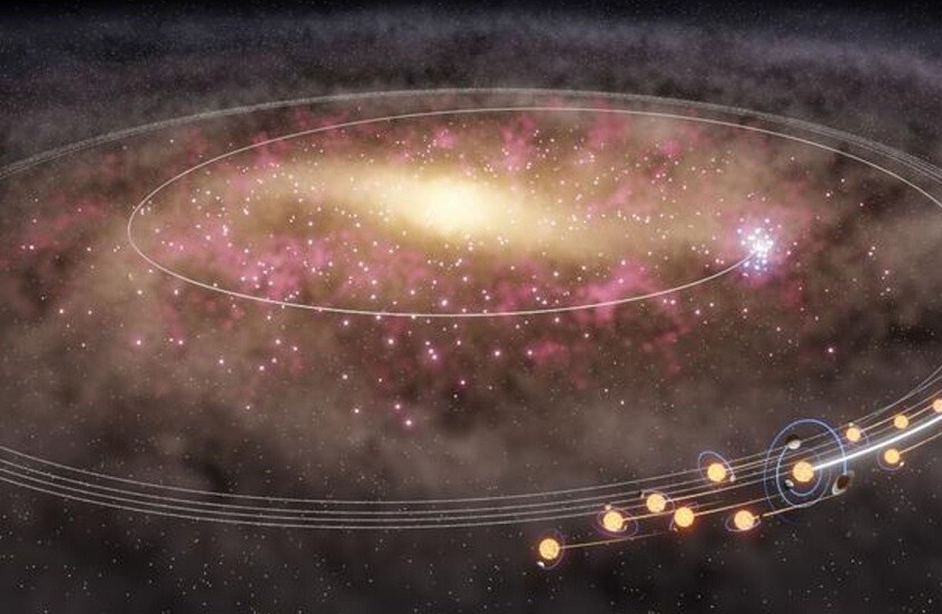 انفجار نجوم نيوترونية قصير يكشف أسرار مصانع الذهب في الكون