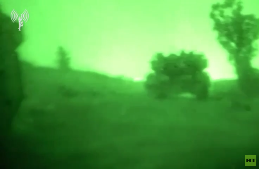 الجيش الإسرائيلي يبدأ نشاطا بريا في جنوب لبنان