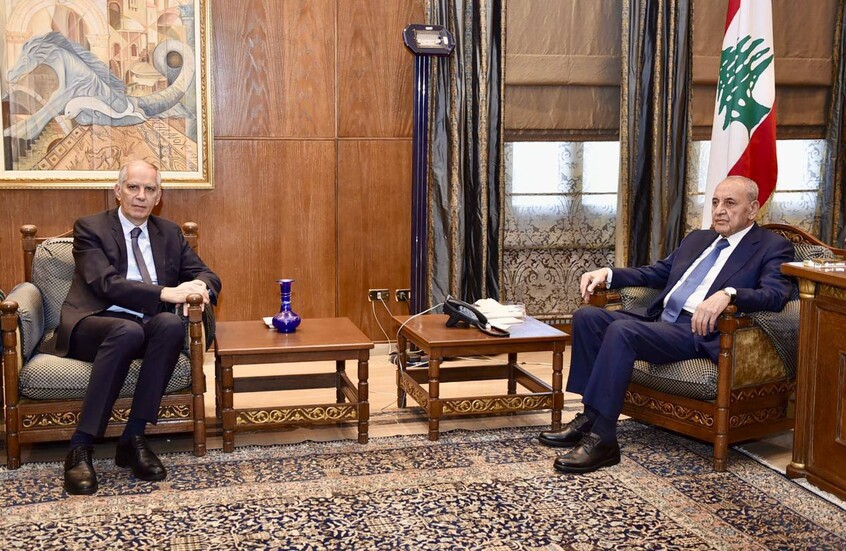 بري يشيد بجهود فرنسا لوقف الحرب: نتمسك باتفاق تشرين ولجنة الميكانيزم كإطار تفاوضي