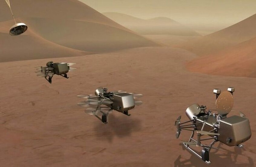 "دراغون فلاي" تستعد لرحلة تاريخية نحو تيتان لدراسة أسرار الحياة