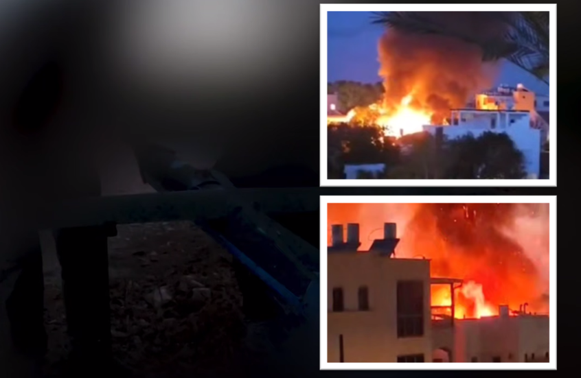 "صاروخ سقط مباشرة".."حزب الله" يبث مشاهد عملية نوعية ضد إسرائيل أسفرت عن 15 إصابة وتدمير مبنى(فيديو)