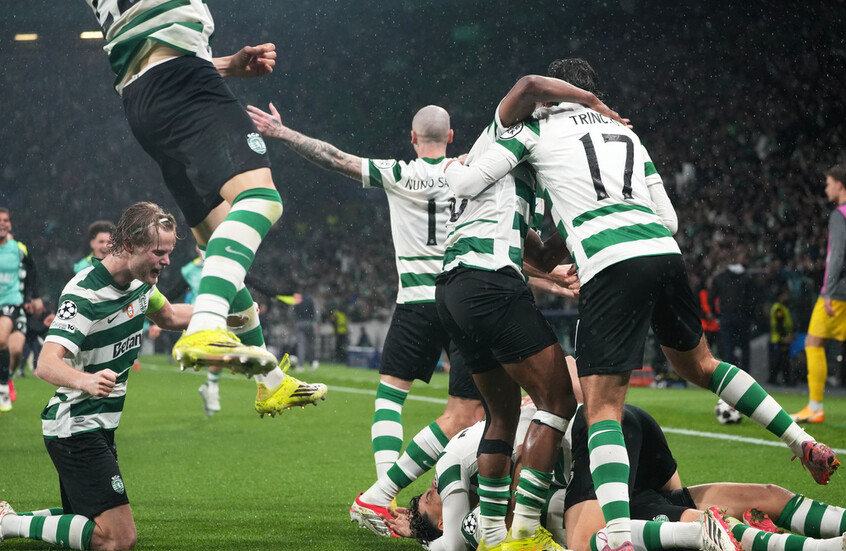 سبورتينغ لشبونة يحقق "ريمونتادا" مثيرة ويحجز بطاقة التأهل الأولى إلى ربع نهائي دوري الأبطال