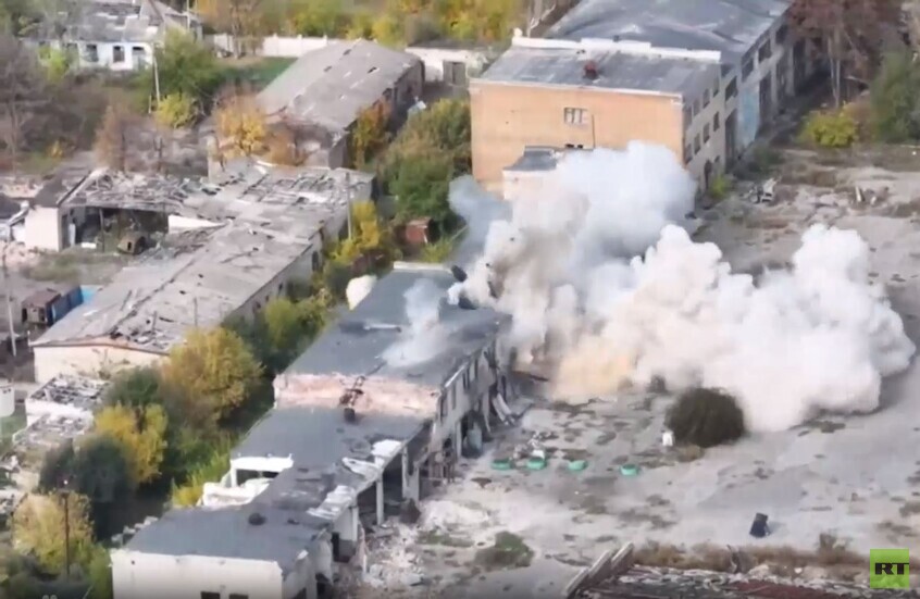 مقاطعة خيرسون.. تدمير مركز التحكم بالطائرات المسيرة الأوكرانية