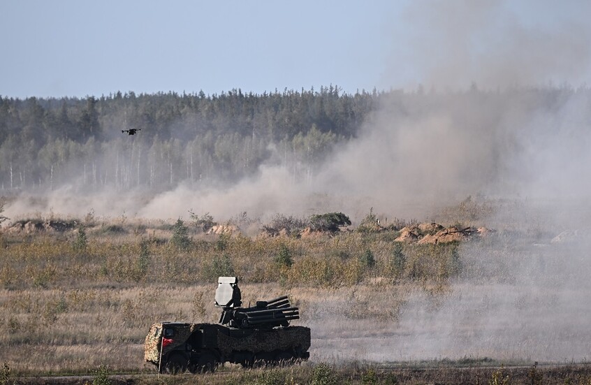 إسقاط 21 طائرة مسيرة كانت متجهة نحو العاصمة موسكو