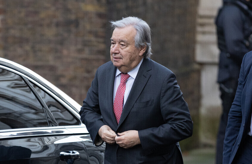 غوتيريش مستعد لخطة دولية لنزع فتيل التصعيد وحماية مضيق هرمز