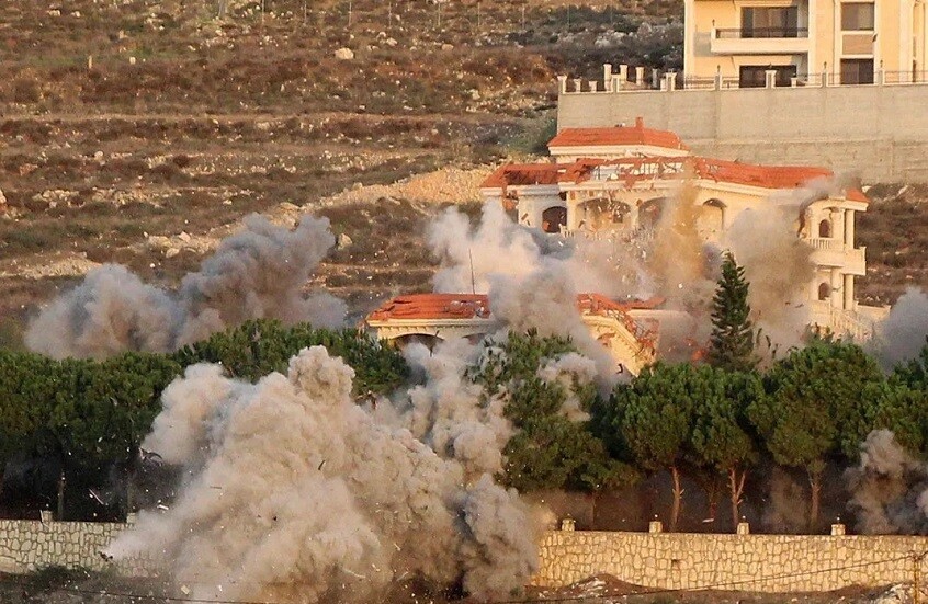 الجيش الإسرائيلي يوجه انذارا إلى سكان قريتي البرغلية والرشيدية جنوب لبنان